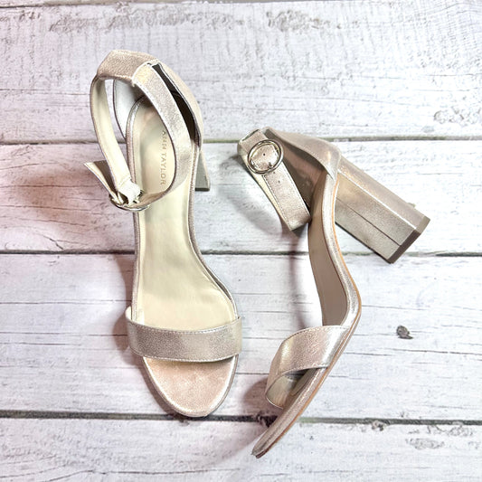 Sandals Heels Block By Ann Taylor  Size: 7.5