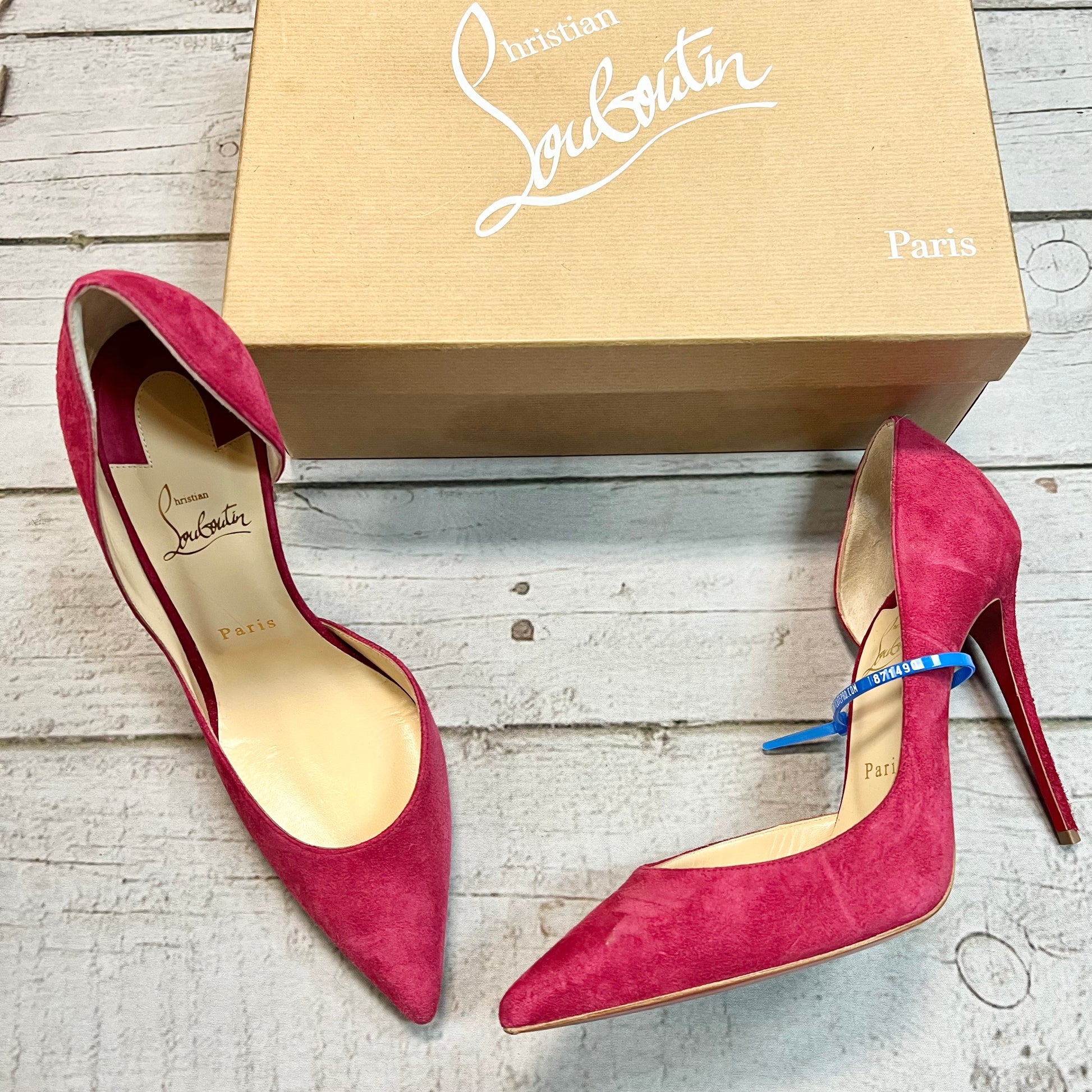 Christian Louboutin, Shoes, Louboutin All Red Size 9 With Box
