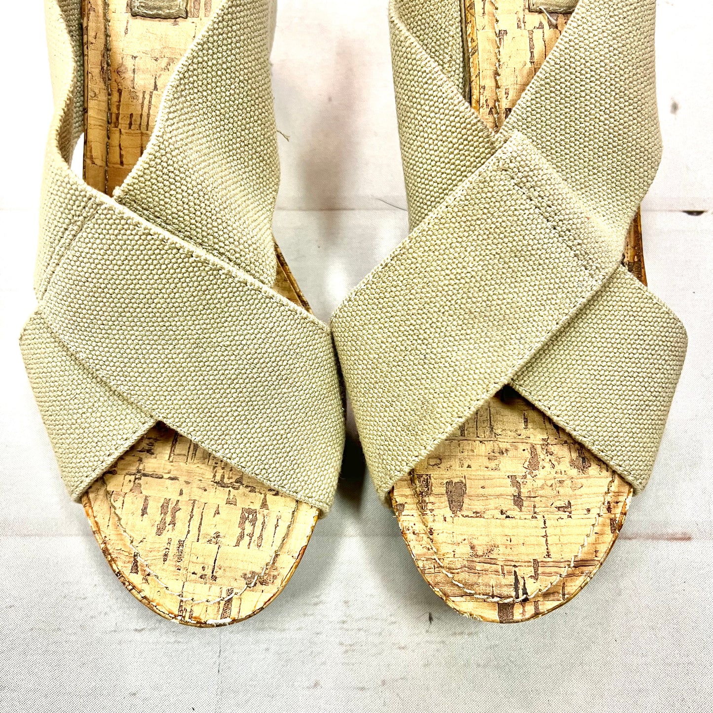Sandals Heels Wedge By Esprit  Size: 8