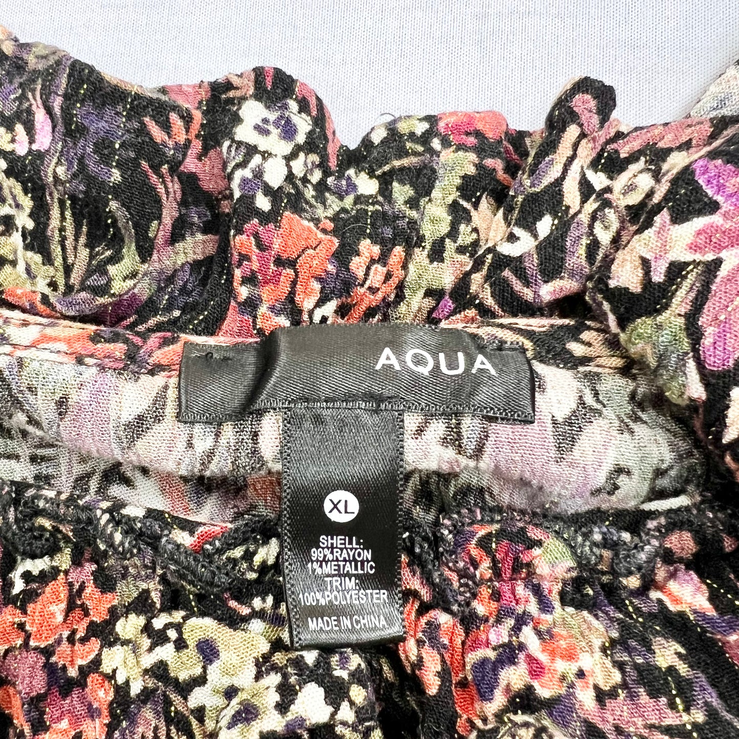 Top Long Sleeve Designer By Aqua  Size: Xl