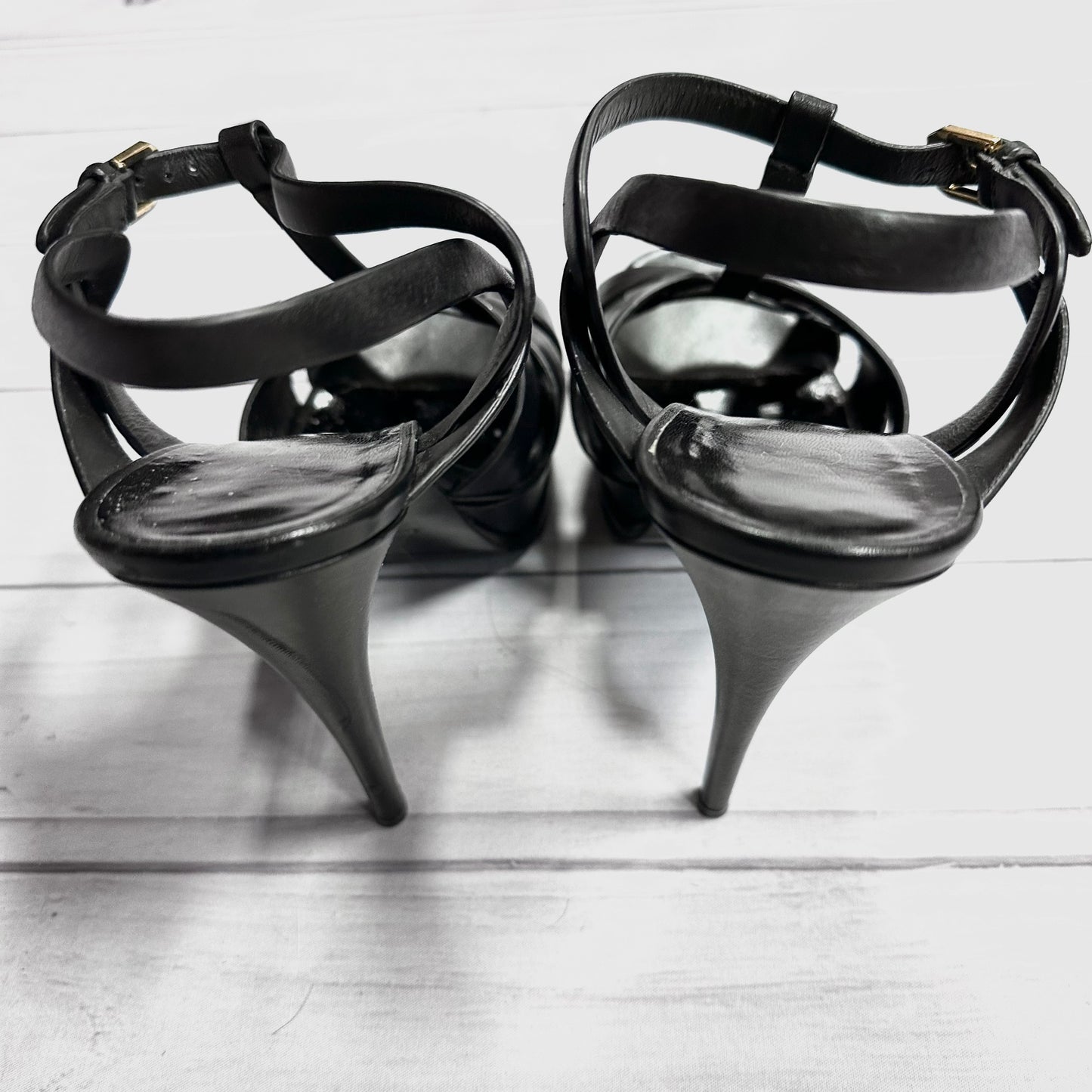 Sandals Luxury Designer By Yves Saint Laurent  Size: 10