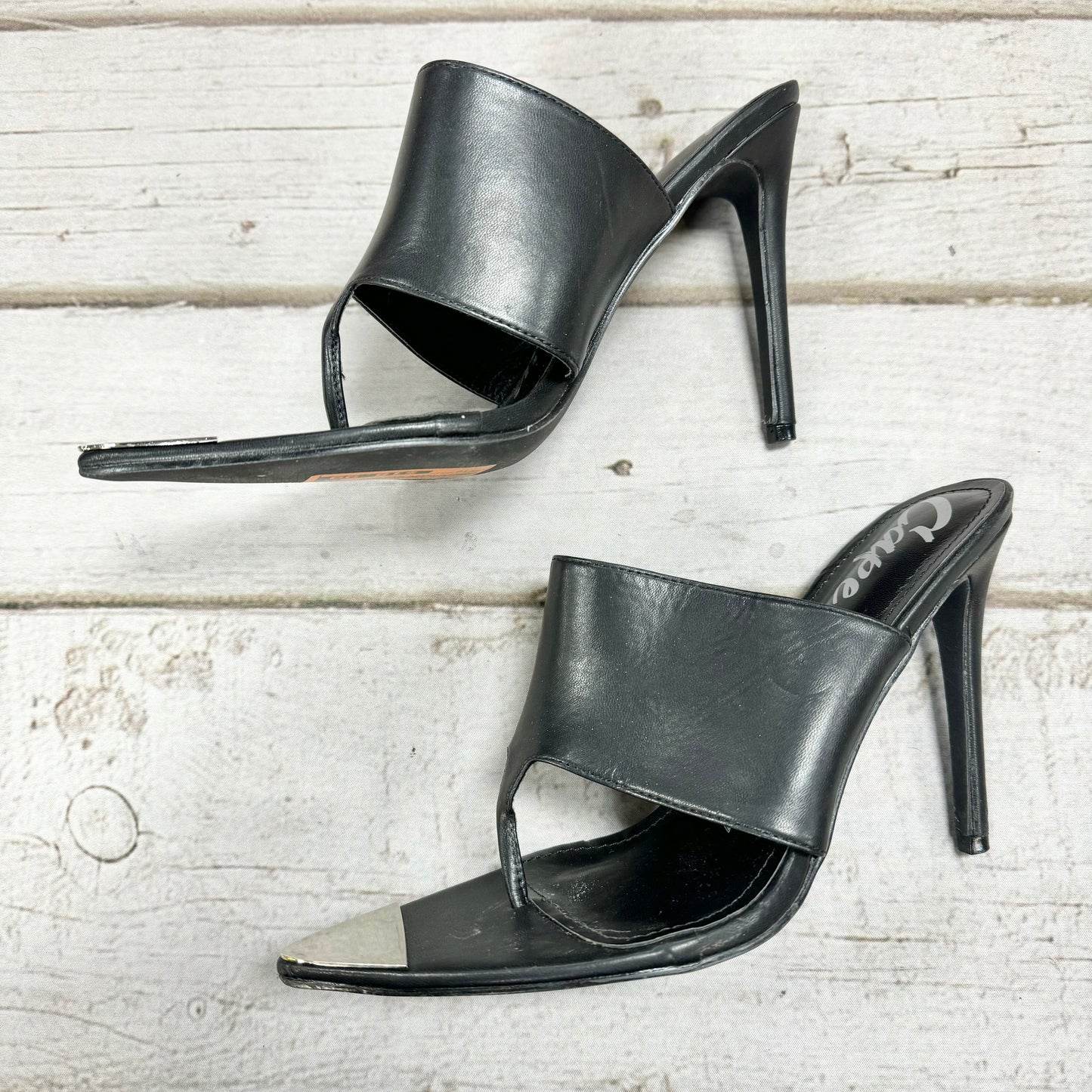 Sandals Heels Stiletto By Cape Robbin  Size: 10