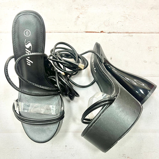 Sandals Heels Block By Shein  Size: 6