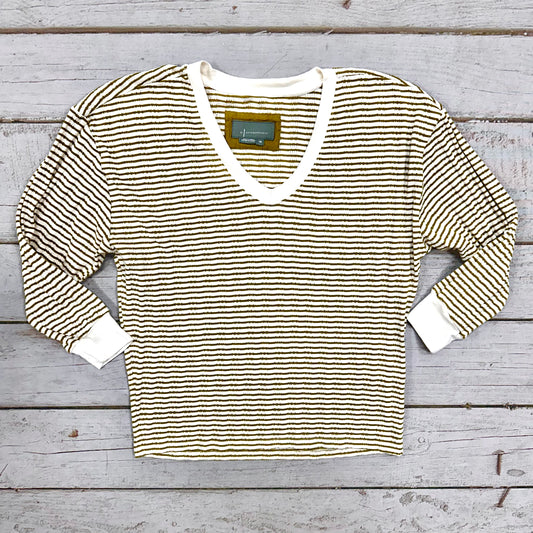 Top Long Sleeve Designer By Anthropologie  Size: Xs