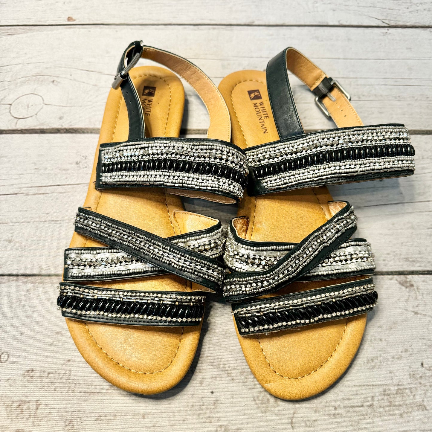 Sandals Flats By White Mountain Size: 9.5