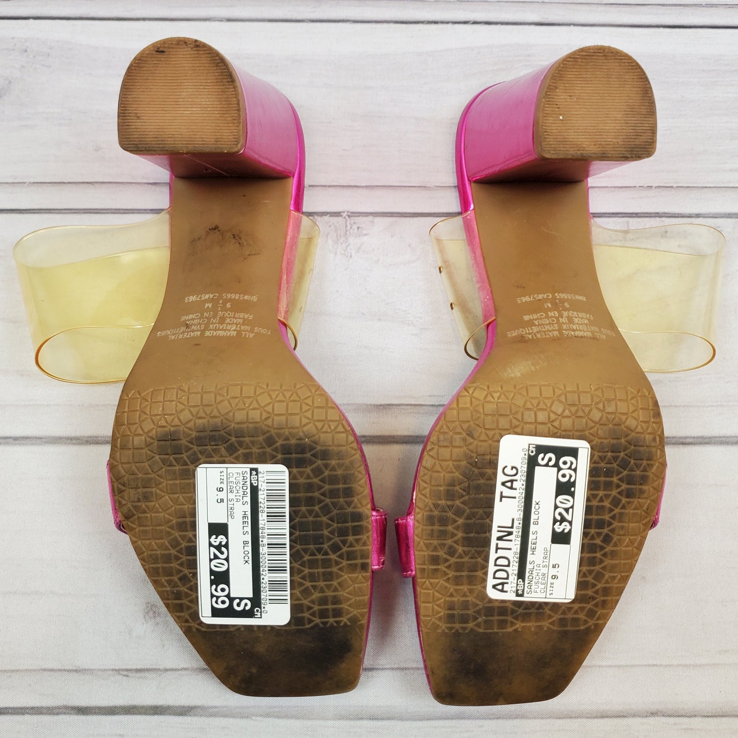 Sandals Heels Block By Bp  Size: 9.5