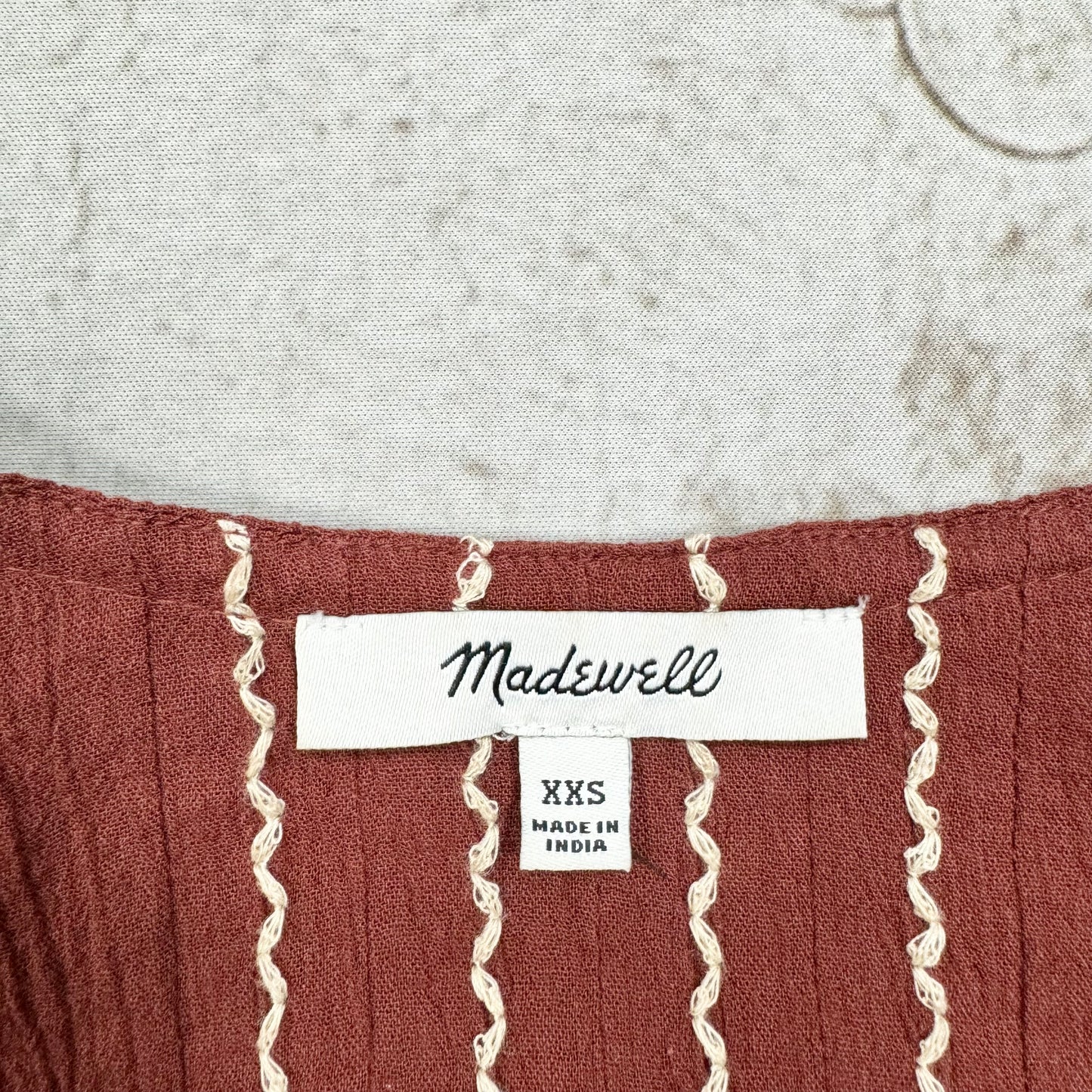 Top Long Sleeve Designer By Madewell  Size: Xxs