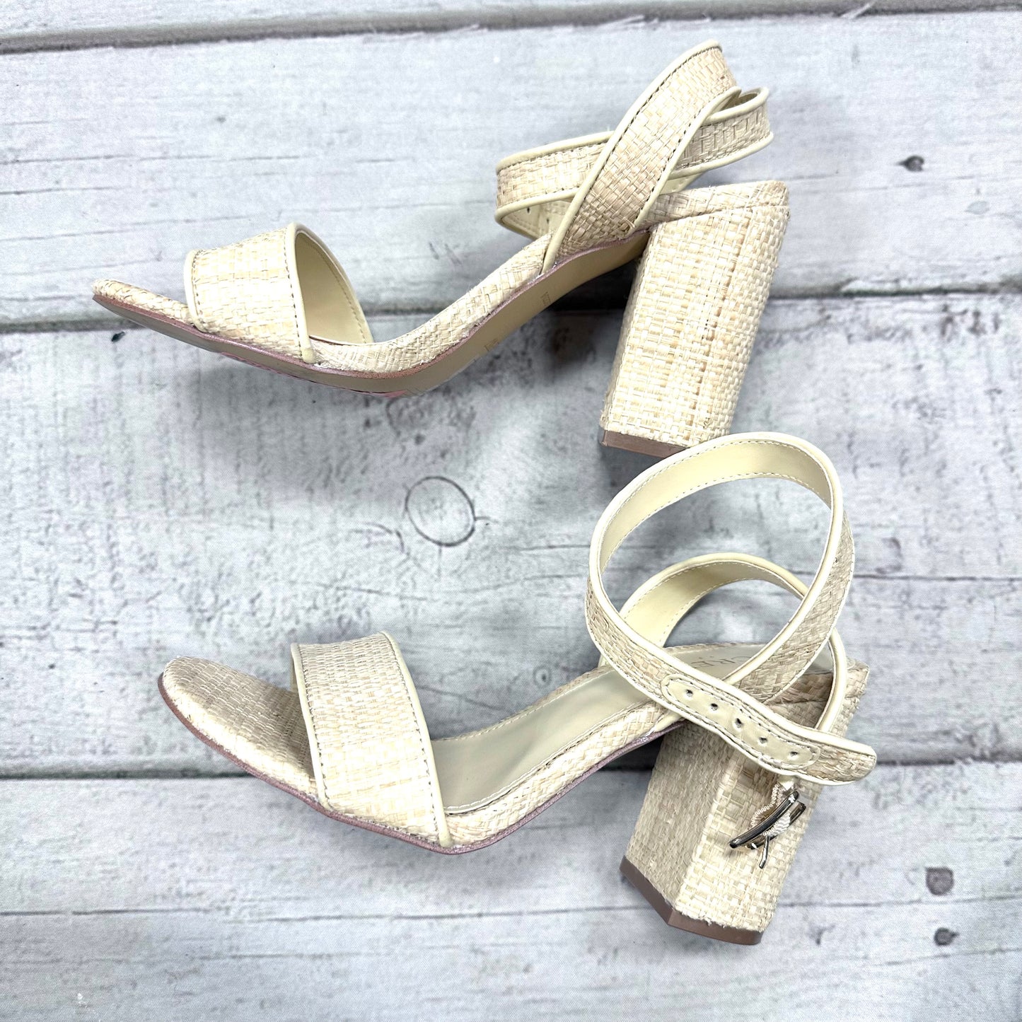 Sandals Heels Block By J Crew O  Size: 6