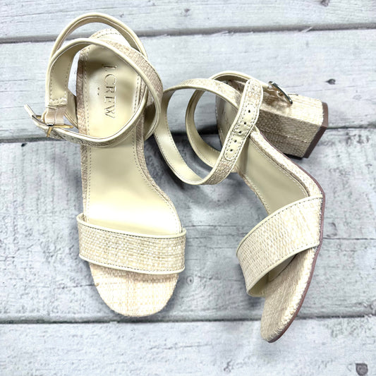 Sandals Heels Block By J Crew O  Size: 6